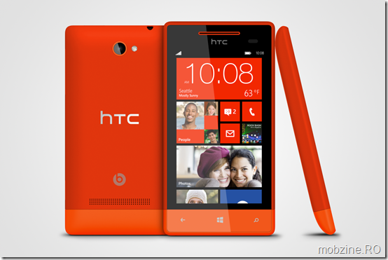 WP 8S by HTC Fiesta Red 3views