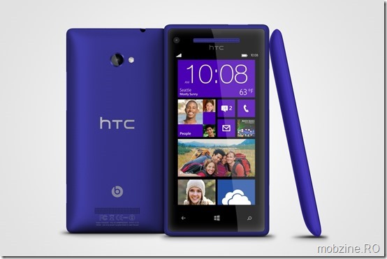 WP 8X by HTC California Blue 3views