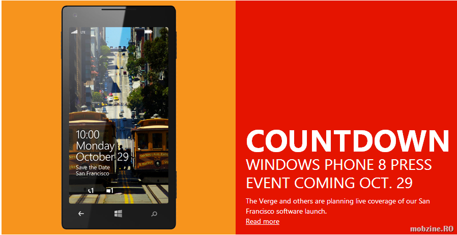 Urmărește live lansarea Windows Phone 8