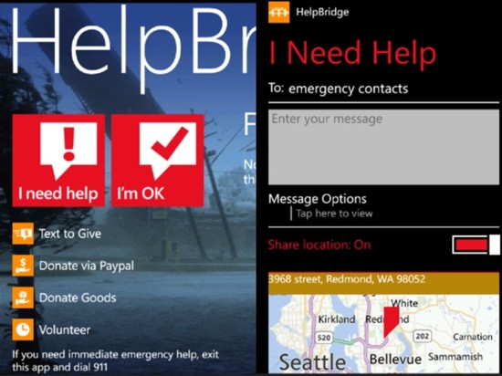 HelpBridge-Windows-Phone