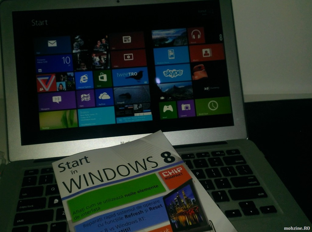 Recomandare: cartea Start in Windows 8 din colecția CHIP Kompakt