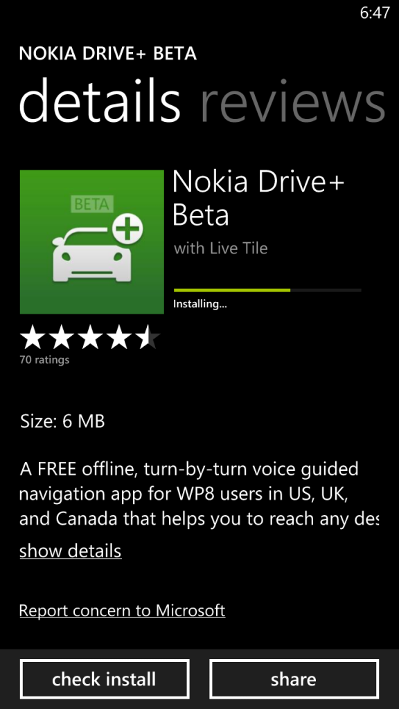 Aplicaţia de navigaţie GPS Nokia Drive+ Beta disponibilă şi pentru alte aparate Windows Phone 8