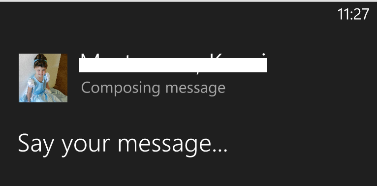 Probeme la trimiterea mesajelor voice2text pe Windows Phone