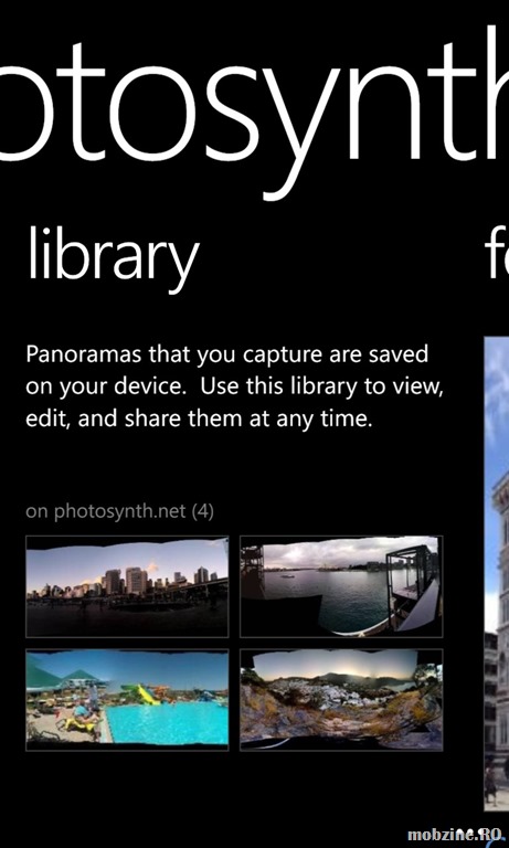 Cum realizezi panorame: Photosynth ajunge și pe Windows Phone 8