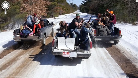 Google Street View și muzica country