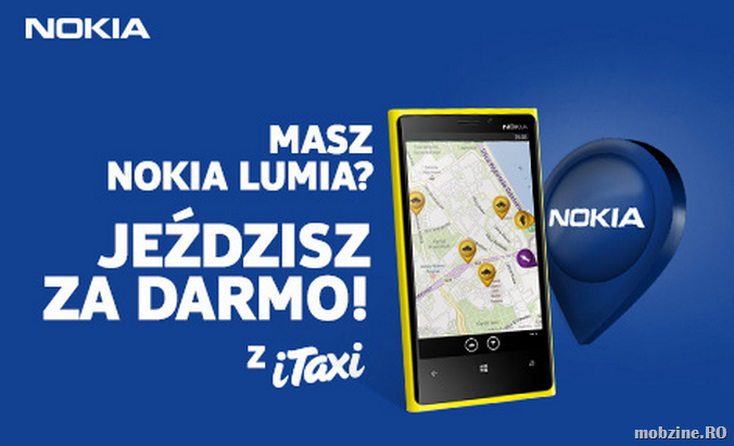 Calatorie gratuita cu Taxi … by Nokia