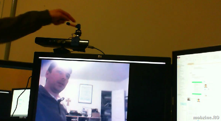 Kinectinator: o turelă controlată prin Kinect