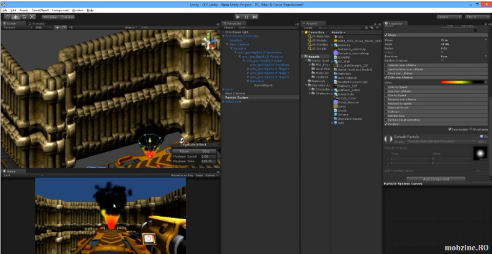 Tutorial video: cum se creează engine-uri de jocuri cu Unity 3D