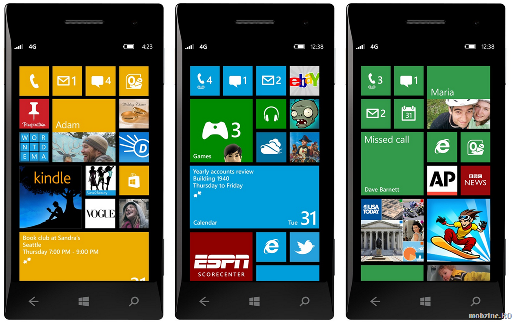 Windows Phone, confirmat pe pozitia a treia in SUA
