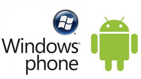 Android şi Windows Phone îşi cresc cota de piaţă