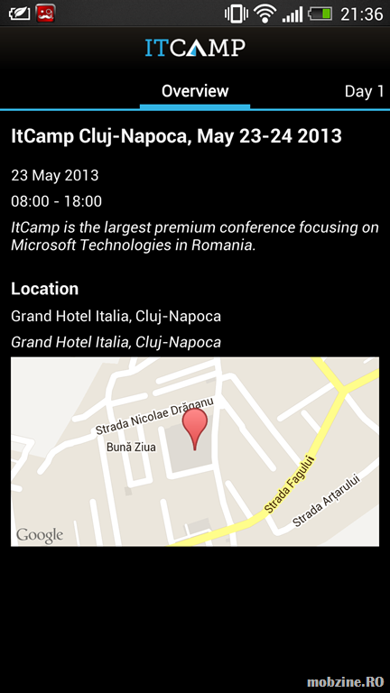 Conferința IT Camp 2013 are aplicație de mobil pentru Android și iOS