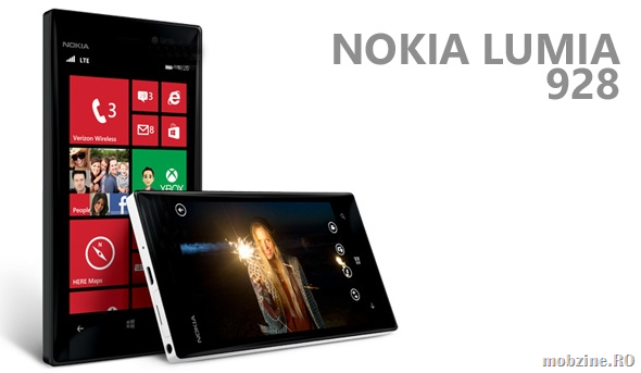 Nokia promovează Lumia 928 prin comparație cu iPhone 5 și Galaxy S3