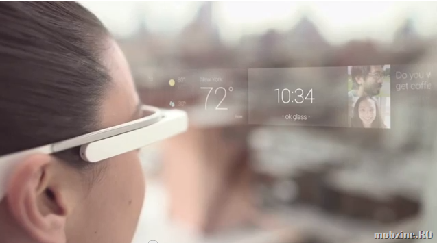 Noi detalii despre interfața grafică a Google Glass