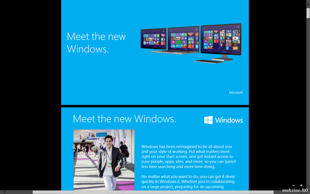 Gratuit: download manual de Windows 8 End user training