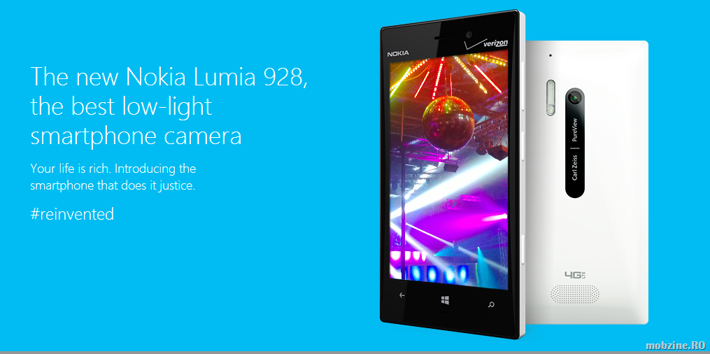Lumia 928, făcut special pentru poze în lumină slabă