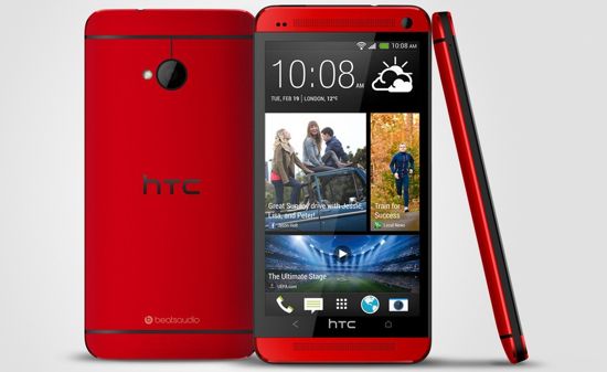 HTC-One-Red