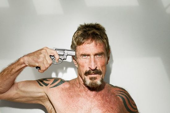 John McAfee iese din nou la rampă