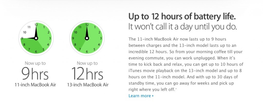 Apple anunță un MacBook Air cu autonomie de 12 ore
