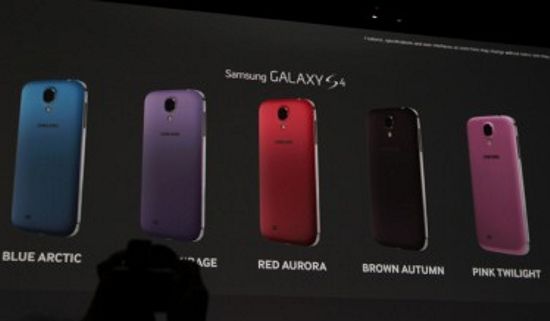 samsung galaxy s4 colours