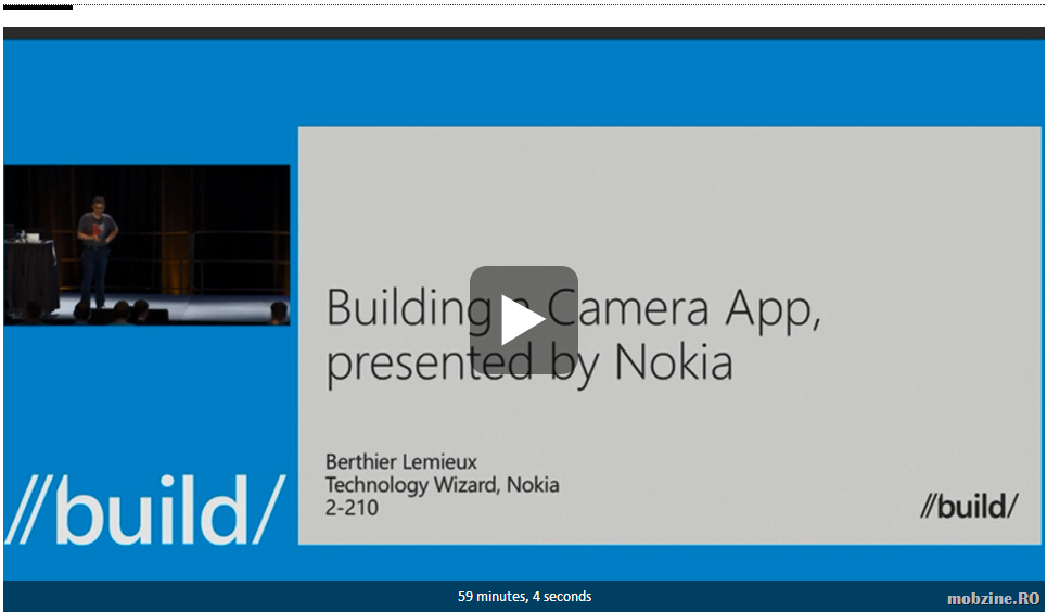 Prezentări interesante despre Windows Phone de la BUILD 2013