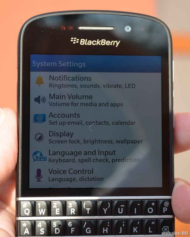 Galerie foto BlackBerry Q10