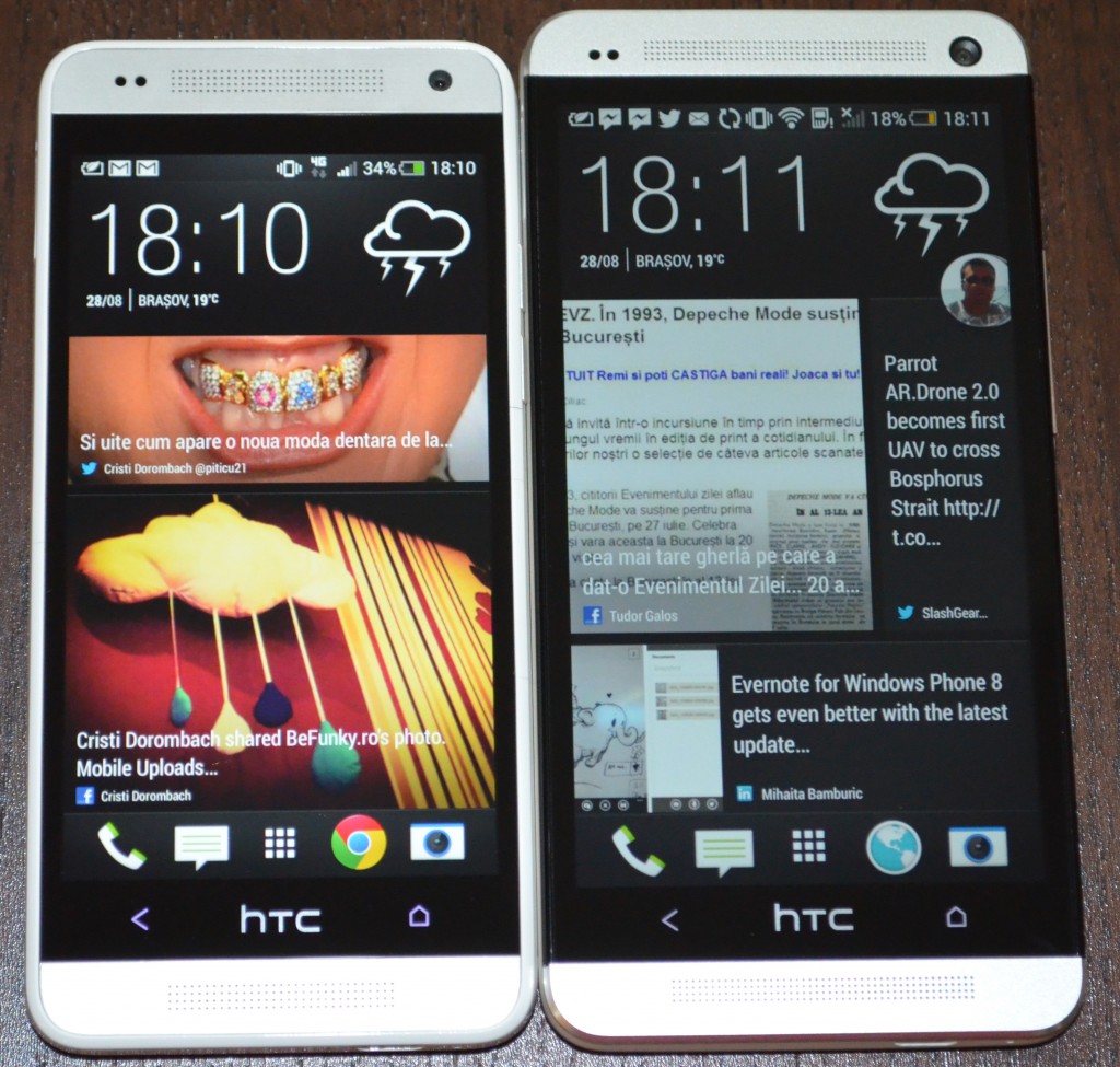 HTC One mini vs HTC One 12