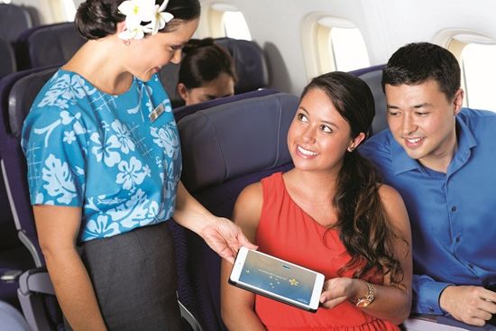 Un iPad mini pentru un zbor cu Hawaiian Airlines. Doar pe durata zborului!