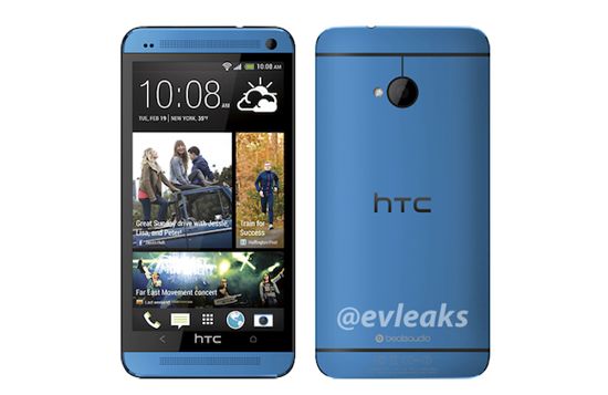 htc one blue