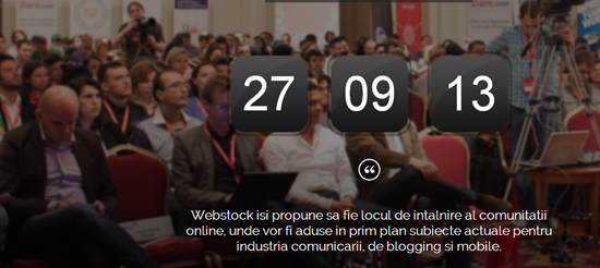 Se pot face inscrierile la Webstock 2013 si Webstock Awards