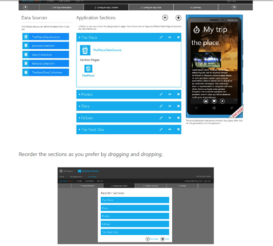 Windows Phone App Studio: builder vizual pentru aplicaţii Windows Phone. 30000 de înscrieri în 48 de ore