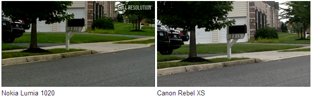 Video: cum pozează Lumia 1020 în comparație cu Canon Rebe XS DSLR