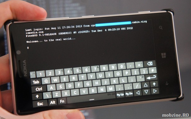 PuTTY functional pe Windows Phone. Clientul SSH e aproape de lansare