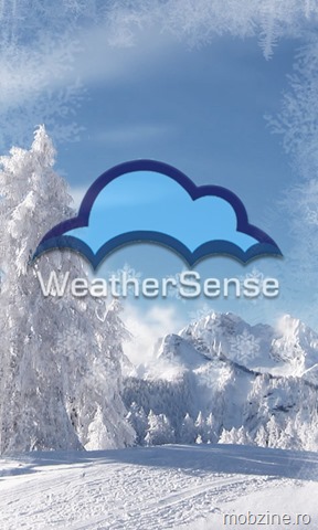 WeatherSense: client de vreme cu interfață animată