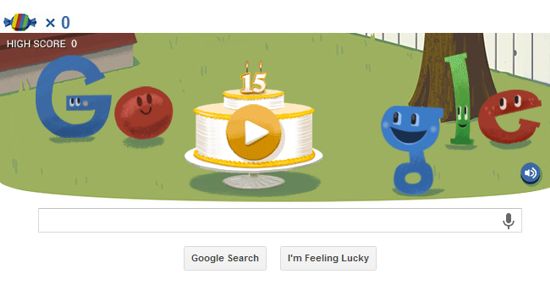 google aniversary