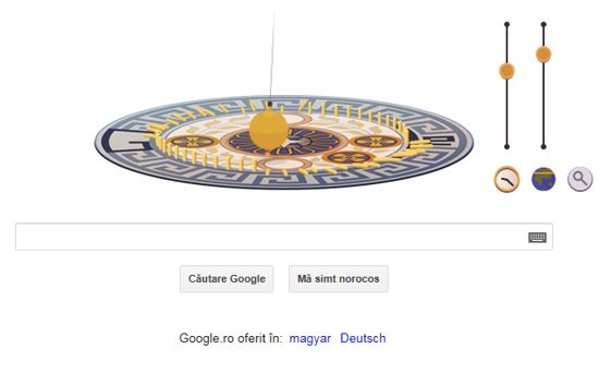 Google îl aniversează pe Leon Foucault