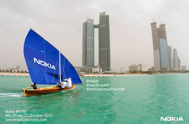 Nokia cu 6 aparate la lansarea de la Abu Dhabi pe 22 octombrie