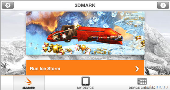 Benchmark-ul 3DMark vine si pe iOS, gratuit