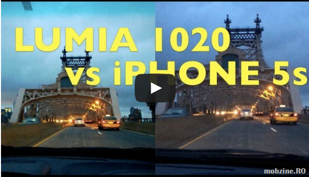 iPhone 5s vs Nokia Lumia 1020: comparatie calitate cameră foto