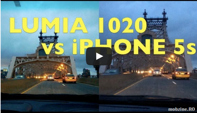 Nokia Lumia 1020 vs iPhone 5s