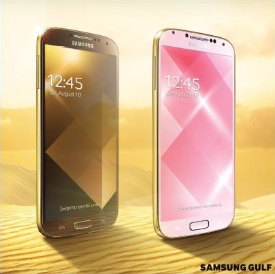 Nu va asteptati la asta, nu? Vine Samsung Galaxy S4 gold!