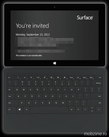 Generația a doua de tablete Surface vine pe 23 septembrie