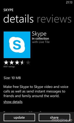 Skype introduce optiunea de mesaje video pe Windows Phone 8