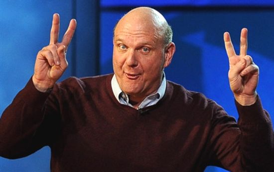 Microsoft i-a tăiat din bonus lui Steve Ballmer