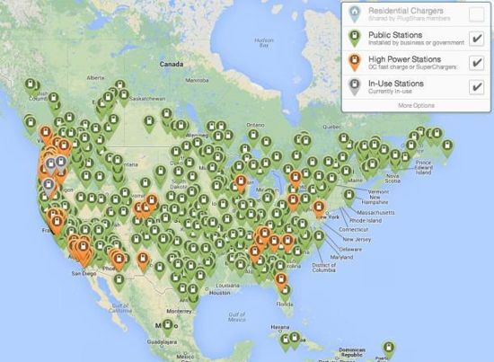 electric charging stations