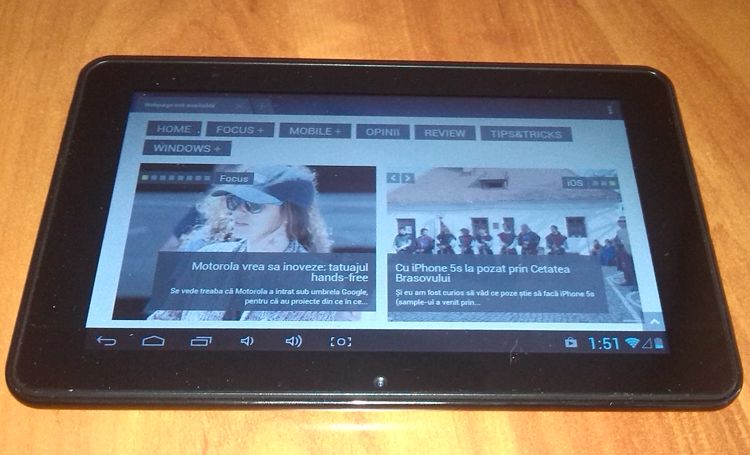 Mini-review Overmax Quattor 7, tableta decenta la un pret cinstit