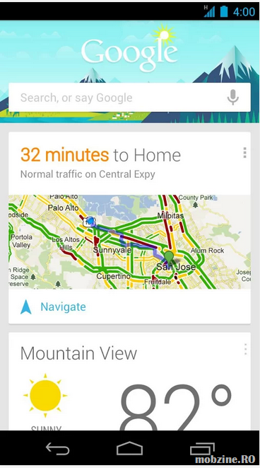Google Now primeste functionalitati similare Siri