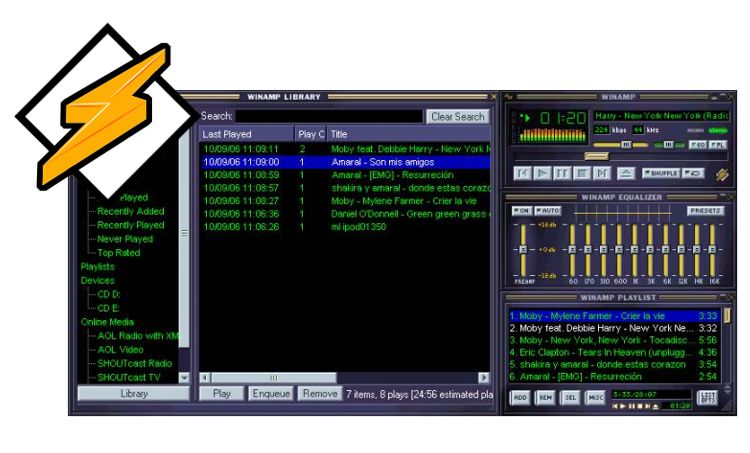 Winamp ar putea ajunge in ograda Microsoft