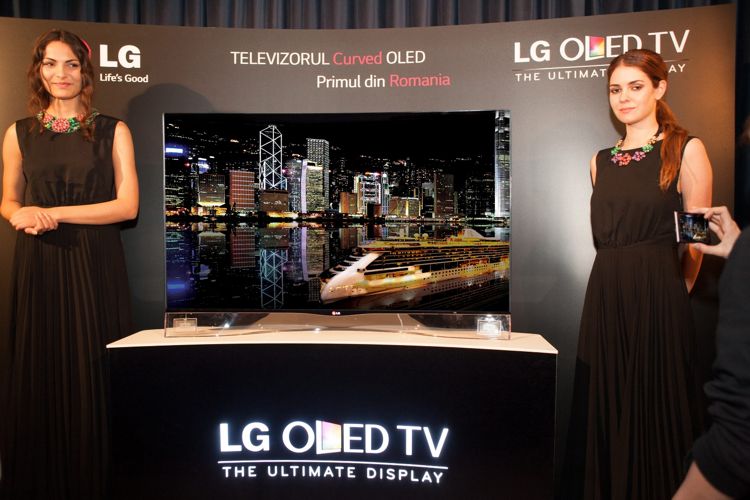 LG a lansat in Romania OLED-ul cu ecran curbat
