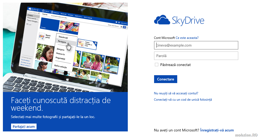 Utilizatorii de Windows Phone primesc bonus 20 GB suplimentari in SkyDrive. Pentru un an