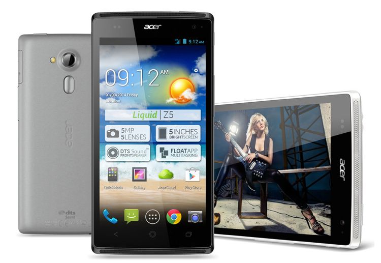 Acer Liquid Z5, un mid-range pentru Europa